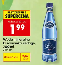 Biedronka Woda mineralna Cisowianka Perlage oferta