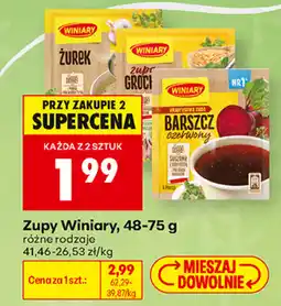 Biedronka Zupy Winiary oferta