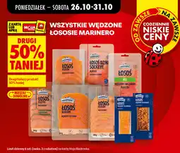 Biedronka Wszystkie wędzone łososie marinero oferta