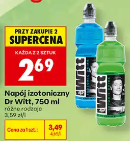 Biedronka Napój izotoniczny Dr Witt oferta