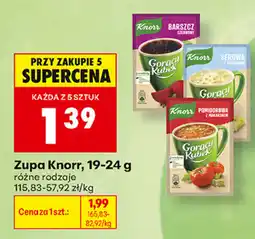 Biedronka Zupa Knorr oferta