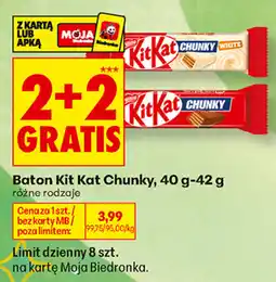 Biedronka Baton Kit Kat Chunky oferta
