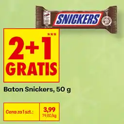 Biedronka Baton Snickers oferta