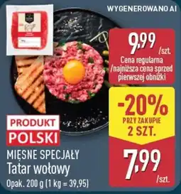 ALDI Tatar wołowy oferta