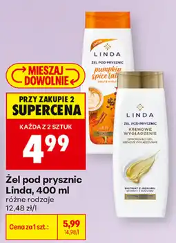 Biedronka Żel pod prysznic Linda oferta