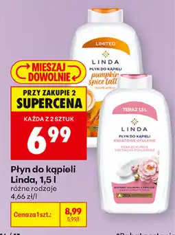 Biedronka Płyn do kąpieli Linda oferta