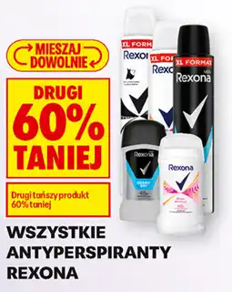 Biedronka Antyperspiranty Rexona oferta