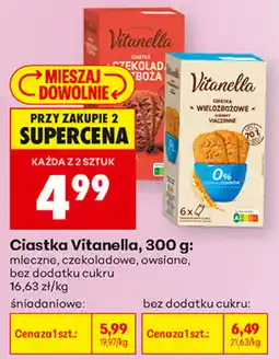 Biedronka Ciastka Vitanella oferta