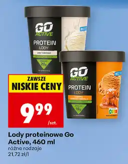 Biedronka Lody proteinowe Go Active oferta
