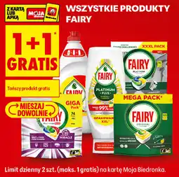 Biedronka Wszystkie produkty fairy oferta