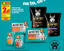 Biedronka Karmy Mokre Activ Pet oferta