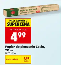 Biedronka Papier do pieczenia Zosia oferta
