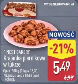 ALDI Finest Bakery Krajanka Piernikowa w Lukrze oferta