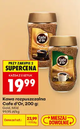 Biedronka Kawa rozpuszczalna Cafe d'Or oferta