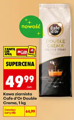 Biedronka Kawa ziarnista Cafe d'Or Double Crema oferta
