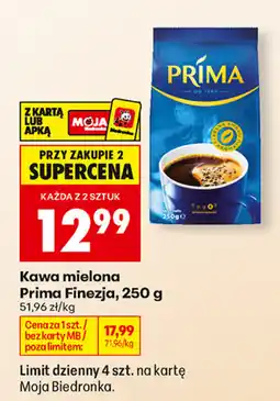 Biedronka Kawa mielona Prima Finezja oferta