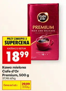 Biedronka Kawa mielona Cafe d'Or Premium oferta