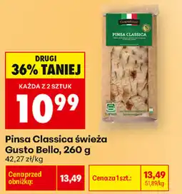 Biedronka Pinsa Classica Gusto Bello oferta