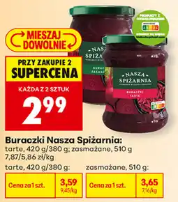 Biedronka Buraczki Nasza Spiżarnia oferta