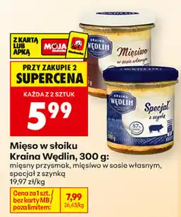 Biedronka Mięso w słoiku Kraina Wędlin oferta