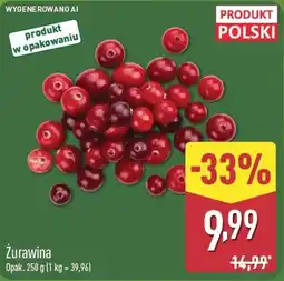 ALDI Żurawina oferta