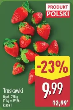 ALDI Truskawki oferta