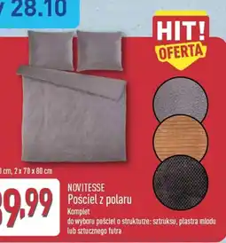 ALDI NOVITESSE Pościel z polaru oferta