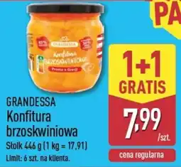 ALDI Konfitura brzoskwiniowa Grandessa oferta