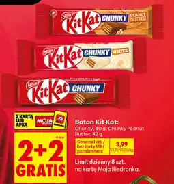Biedronka Baton Kit Kat oferta