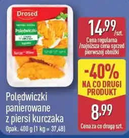 ALDI Poledwiczki panierowane z piersi kurczaka oferta