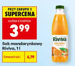 Biedronka Sok mandarynkowy Riviva oferta