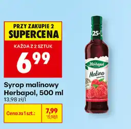 Biedronka Syrop malinowy Herbapol oferta