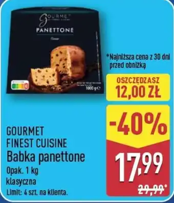 Gourmet Babka panettone klasyczna