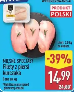 ALDI Filety z piersi kurczaka oferta