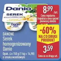 ALDI Serek homogenizowany Danio oferta