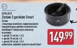 ALDI Zestaw 3 garnków Smart Gerlach oferta