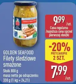 ALDI Golden Seafood Filety śledziowe smażone oferta