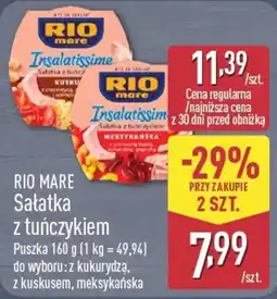 ALDI RIO MARE Sałatka z tuńczykiem oferta