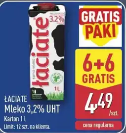 ALDI Mleko 3,2% UHT Łaciate oferta