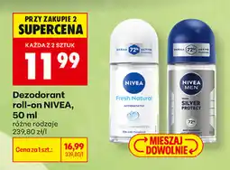 Biedronka Dezodorant roll-on NIVEA oferta