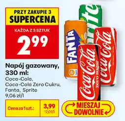 Biedronka Napój gazowany oferta