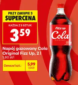Biedronka Napój gazowany Cola Original Fizz Up oferta