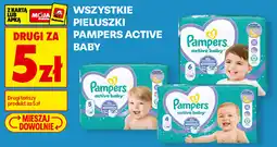 Biedronka Pieluszki Pampers Active Baby oferta