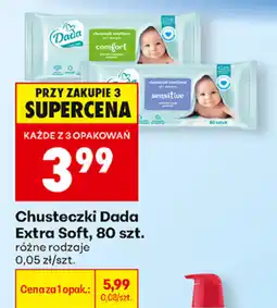 Biedronka Chusteczki Dada Extra Soft oferta