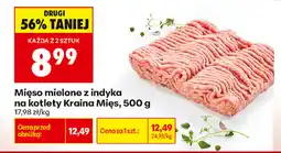 Biedronka Mięso mielone z indyka na kotlety Kraina Mięs oferta