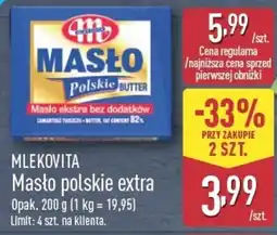 ALDI Mlekovita Masło polskie extra oferta