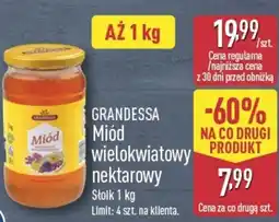 ALDI Grandessa miód wielokwiatowy nektarowy oferta