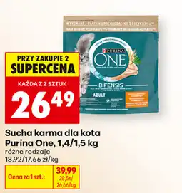Biedronka Sucha karma dla kota Purina One oferta