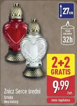 ALDI Znicz Serce średni oferta