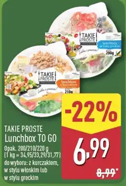 ALDI Takie Proste Lunchbox TO GO oferta